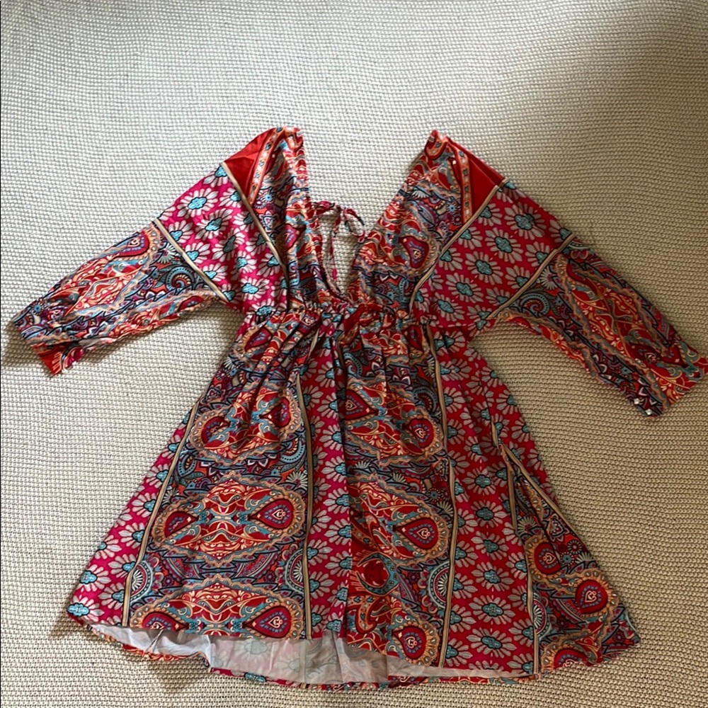 Vinty Boho Mini Dress